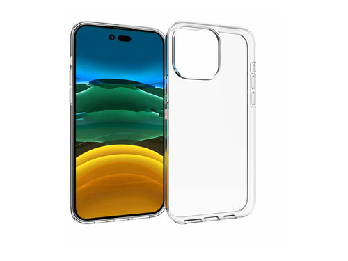 ESTUFF iPhone 14 Pro Cover – Klarer Schutz, kabelloses Laden