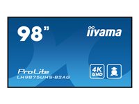Iiyama 98" Digital Signage Display – 4K UHD, integrierter Mediaplayer