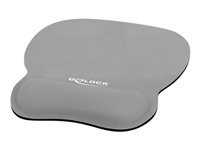DELOCK Mauspad – Ergonomisch mit Handballenauflage