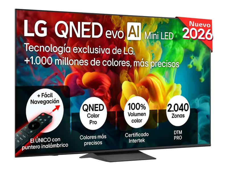 LG 75" QNED Smart TV – 4K UHD, lebendige Farben
