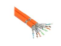 Alcasa Netzwerk-Verlegekabel – Cat7, 500 m, halogenfrei
