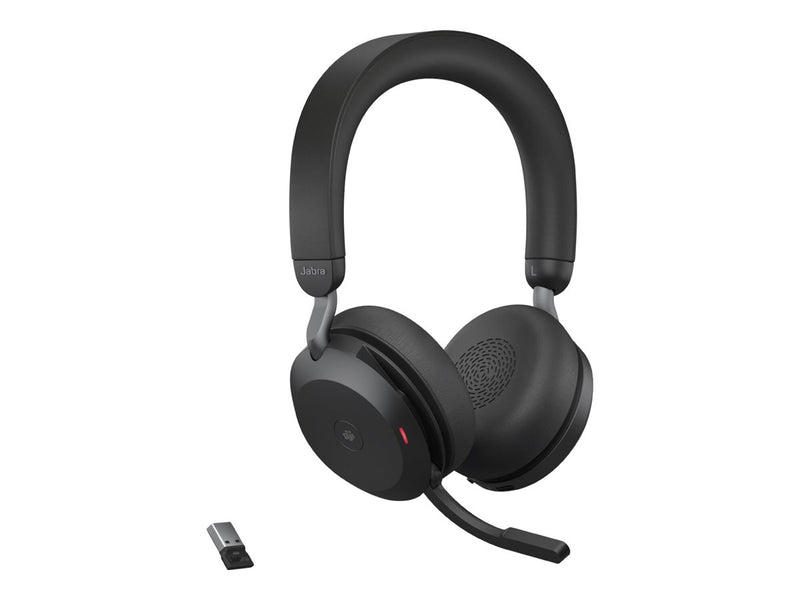 Jabra Evolve2 75 Bluetooth-Headset – Geräuschunterdrückung, kabellos