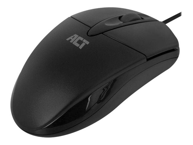ACT USB-Maus – Beidhändig, optisch mit 2 Tasten