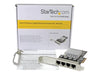Startech Netzwerkkarte – 4 Ports, Gigabit Ethernet