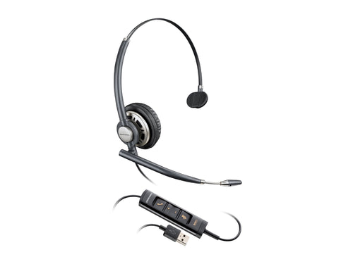 HP Poly EncorePro Headset – USB-Anschluss, drehbares Mikrofon