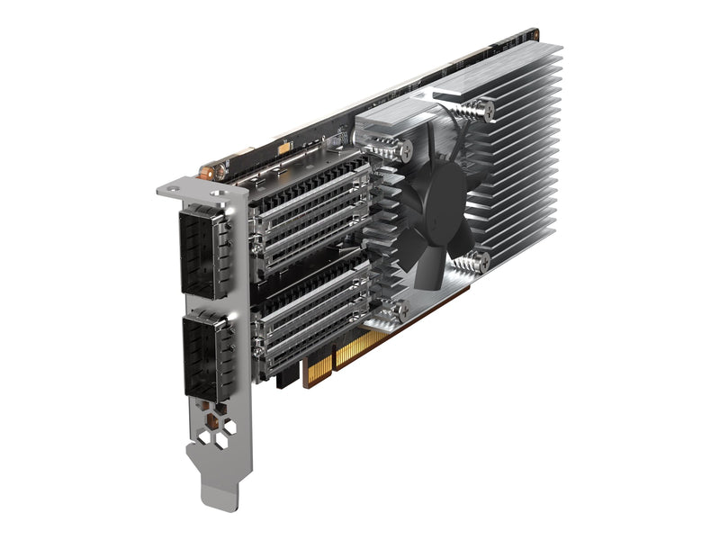 QNAP Netzwerkadapter – 100 Gigabit, PCIe 4.0, Dual-Port