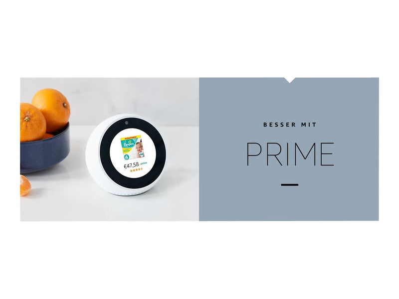 Amazon Echo Spot – Kompaktes Smart-Display mit Sprachsteuerung
