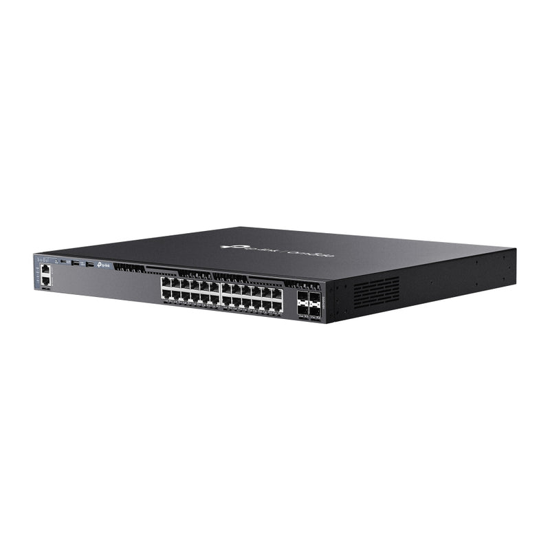 TP-Link 24-Port Netzwerk-Switch – Gigabit, 4 schnelle Uplink-Ports