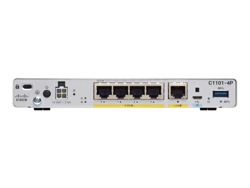 Cisco Router – 4-Port, sicheres Netzwerk für Ihr Büro