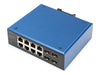 Digitus Netzwerk-Switch – 8 PoE+ Anschlüsse, robust für extreme Bedingungen