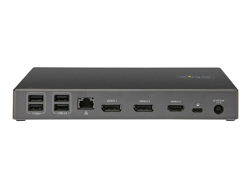 StarTech USB-C Dockingstation – 3x 4K-Monitor, 100W Stromversorgung