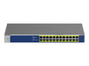 Netgear 24-Port Gigabit Switch – Unmanaged, PoE+ für einfache Netzwerke