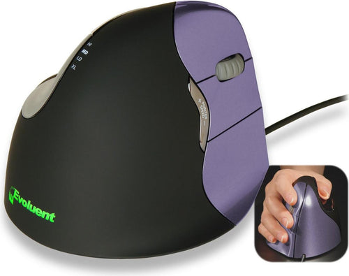 EVOLUENT Vertikale Maus – Ergonomisch, für Rechtshänder