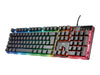 Trust Gaming-Tastatur – Regenbogen-LED, USB-Anschluss
