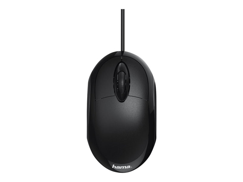 HAMA MC-100 Maus – Optisch, 3 Tasten, USB-Anschluss
