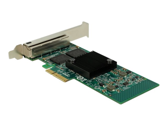 Delock Netzwerkadapter – 4x Gigabit LAN, PCIe für schnelle Verbindungen