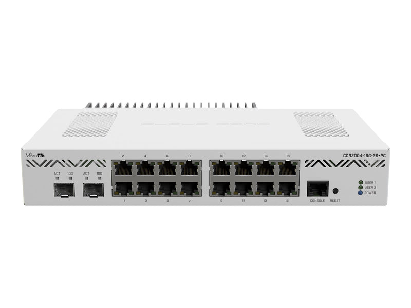 Mikrotik Router – 16 Ports, leise & leistungsstark