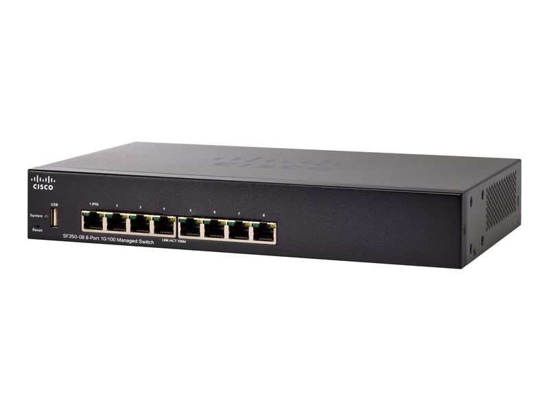 Cisco Netzwerk-Switch – 8 Anschlüsse, einfache Verwaltung