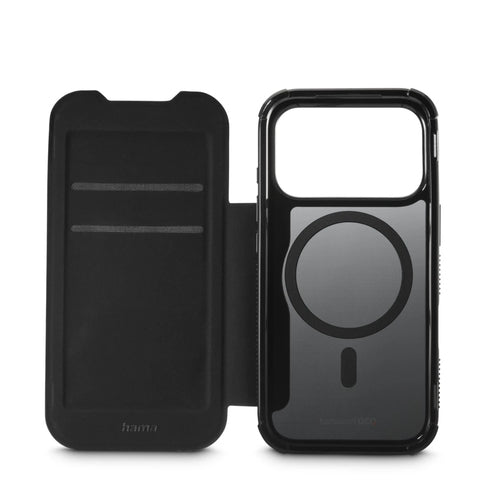 HAMA Flip-Hülle für iPhone 17 Pro – MagSafe, kabelloses Laden
