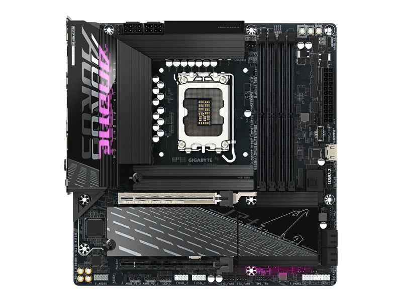 Gigabyte Micro ATX Motherboard – Wi-Fi 6E, USB-C, Bluetooth