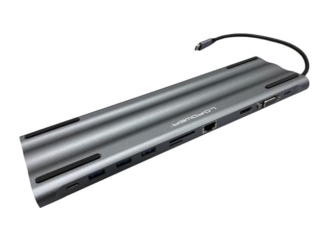 LC-Power USB-C Dockingstation – HDMI, Ethernet, USB-Anschlüsse