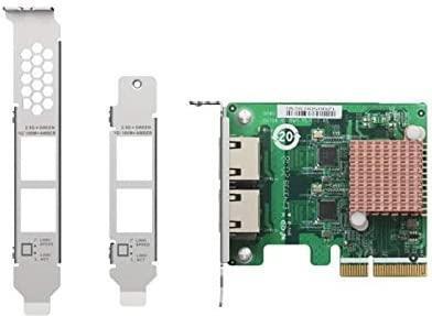 QNAP Netzwerkadapter – 2.5GBase-T, PCIe für schnelle Verbindungen
