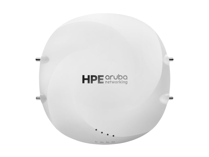HPE Aruba Accesspoint – Tri-Band Wi-Fi 6E, Wand- oder Deckenmontage
