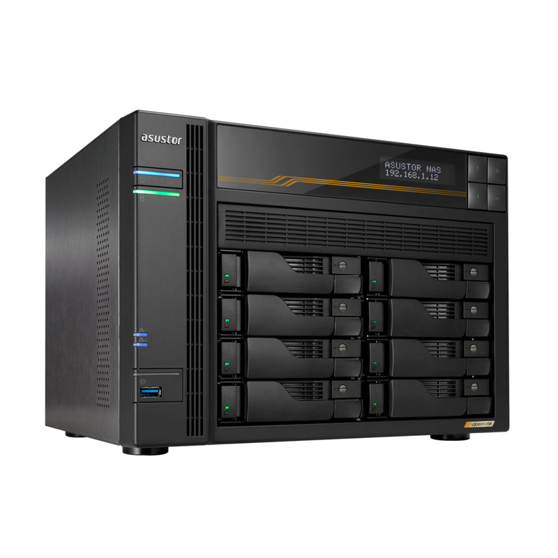 Asustor NAS-Speicher – 8 Einschübe für einfache Datensicherung