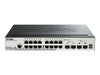 D-Link Smart Switch – 16 Gigabit-Ports, erweiterbar
