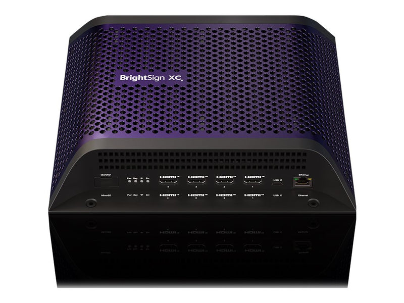 BrightSign Digital Signage-Player – 8K-Display, 4x HDMI-Ausgang