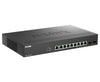 D-Link Netzwerk-Switch – 8 Ports, PoE+ für schnelle Verbindungen