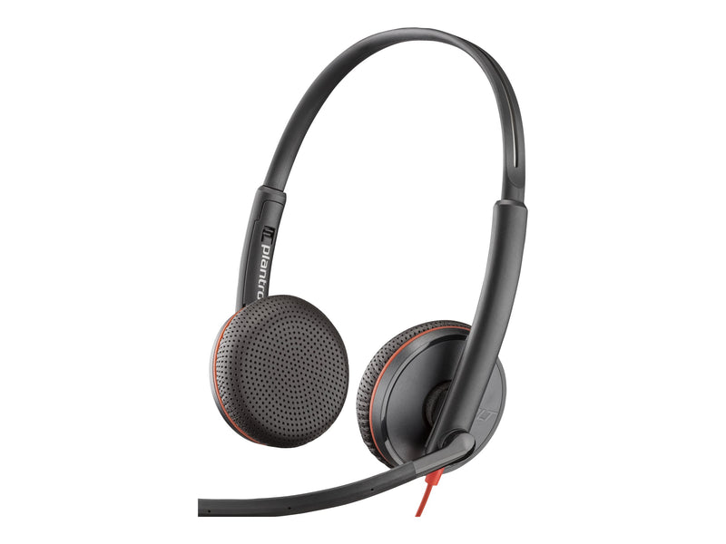 HP Poly Blackwire 3225 Headset – USB-Anschluss, Stereo-Sound