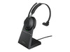 Jabra Evolve2 65 Bluetooth-Headset – kabellos, mit Ladestation