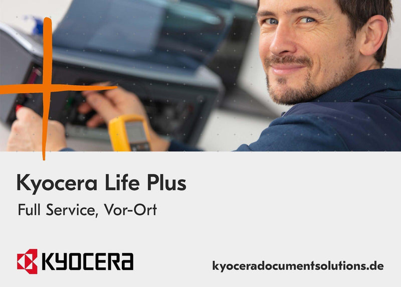 KYOCERA Life Plus Garantie – 3 Jahre Schutz für ECOSYS Drucker