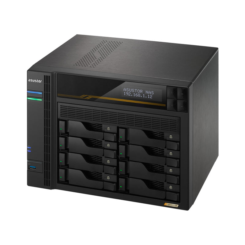 Asustor NAS-Speicher – 8 Einschübe für einfache Datensicherung