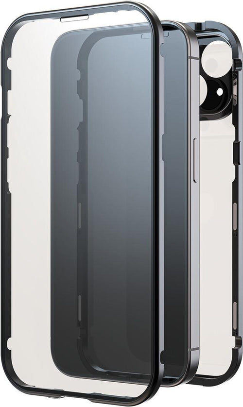 BLACK ROCK 360° Glass Cover – Rundumschutz für iPhone 16