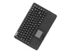 KEYSONIC Tastatur mit Touchpad – USB, robust & wasserfest