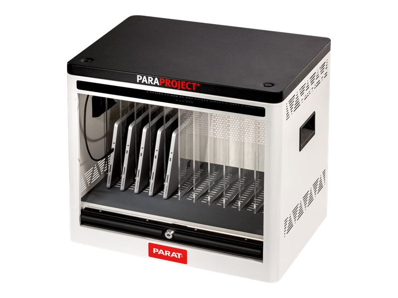Parat Aufbewahrungsbox – Sicherer Stauraum für 12 Tablets/Notebooks