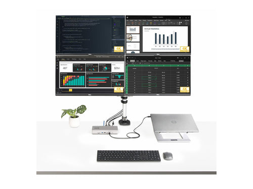 StarTech Thunderbolt 4 Dockingstation – 4K Multi-Monitor Unterstützung