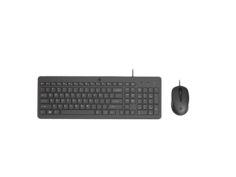 HP Tastatur-Maus-Set – Kabelgebunden, komfortabel