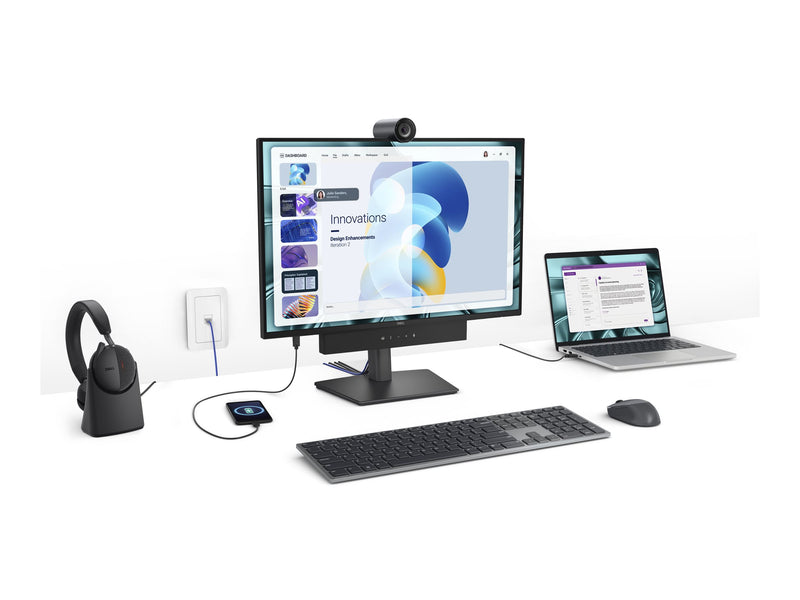 Dell 24" Pro-Monitor – USB-C-Hub, 2K-Display