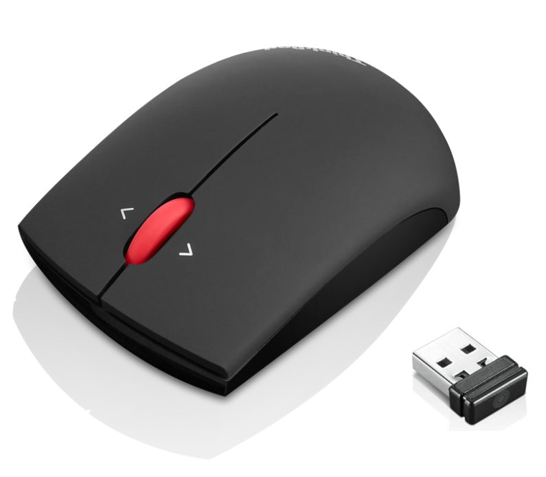 Lenovo Wireless Maus – Beidhändig, Optisch, 1200 DPI