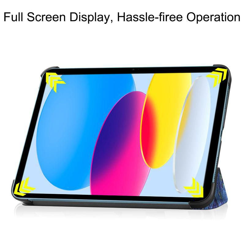 EET Tablet-Hülle für iPad 10. Gen – Auto-Wake, Sternenhimmel-Design