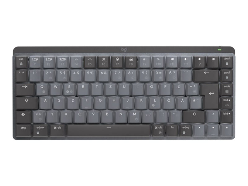 Logitech MX Mechanische Mini-Tastatur – Kabellos, Beleuchtet