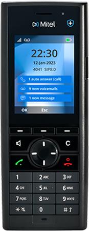 Mitel Schnurloses DECT-Telefon – Robust, Farbdisplay