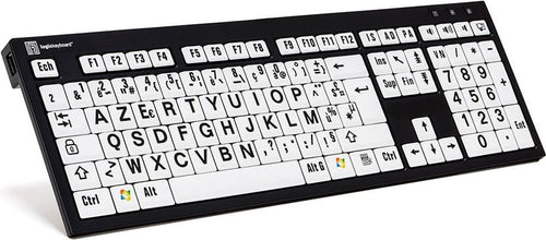LogicKeyboard PC-Tastatur – Großdruck, USB-Anschluss