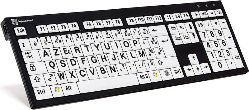 LogicKeyboard PC-Tastatur – Großdruck, USB-Anschluss