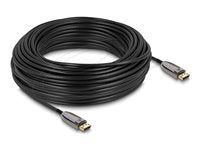 Delock Optisches DisplayPort-Kabel – 8K, 30 Meter Reichweite