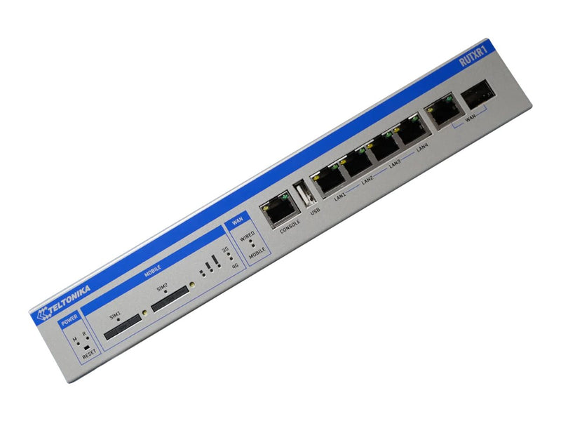 Teltonika Wireless Router – 4-Port-Switch, Rack-montierbar