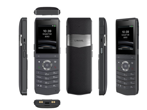 Fanvil WLAN-Telefon – Kabellos, 4-zeiliges Display